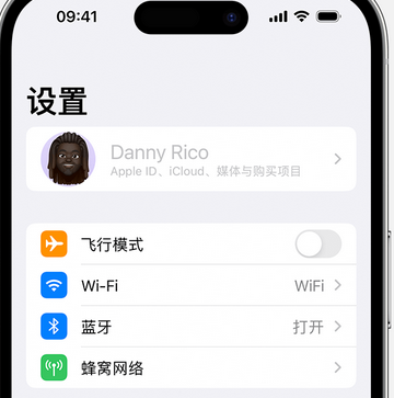 中阳appleID维修服务iPhone设置中Apple ID显示为灰色无法使用 