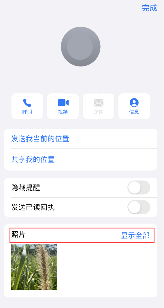 中阳苹果手机维修分享如何快速查找 iMessage 信息中的图片等附件 
